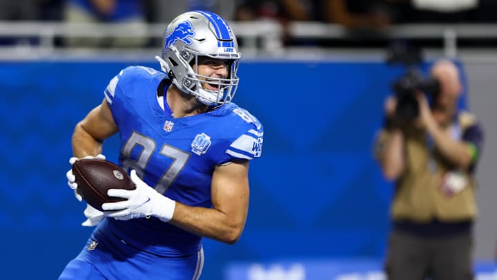 Sam LaPorta debutó en la NFL en 2023 con los Detroit Lions