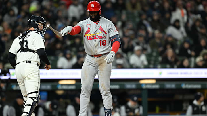 St. Louis Cardinals right fielder Jordan Walker. St. Louis Cardinals right fielder Jordan Walker.