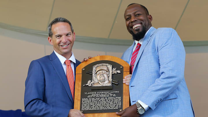 Vladimir Guerrero no tuvo que esperar mucho para tener su placa en Cooperstown