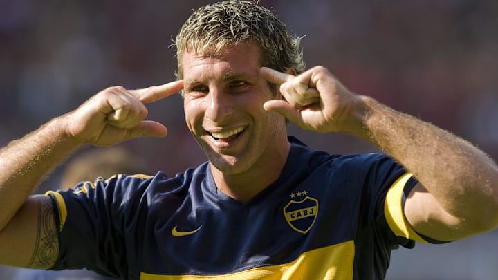 Martin Palermo of Argentinian Boca Junio