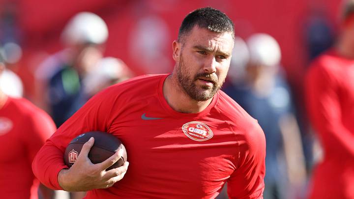 Travis Kelce reflects on Year No. 14 in the NFL and reveals a new detail about his wedding to Taylor Swift. Travis Kelce reflects on Year No. 14 in the NFL and reveals a new detail about his wedding to Taylor Swift.