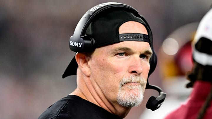 Washington Commanders head coach Dan Quinn