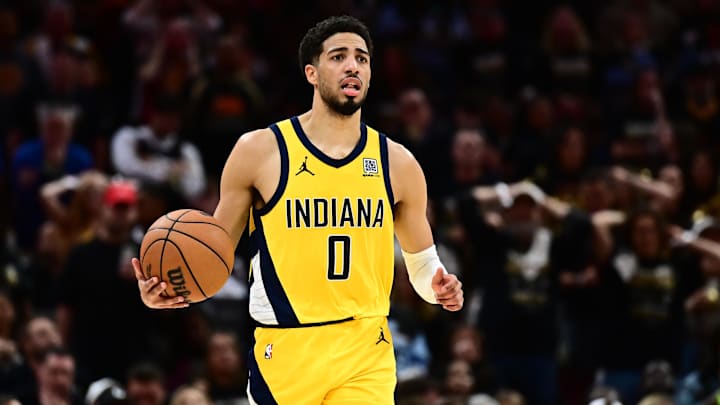 Indiana Pacers guard Tyrese Haliburton is an interesting prop target in Game 1.