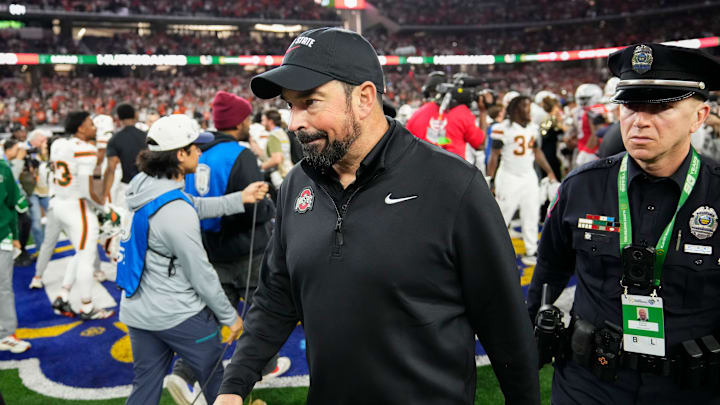 Ohio State Buckeyes head coach Ryan Day saw his Buckeyes start slow and never recover against the Miami Hurricanes.