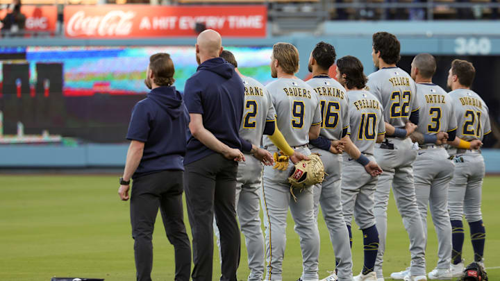 Championship Series - Milwaukee Brewers v Los Angeles Dodgers - Game 4