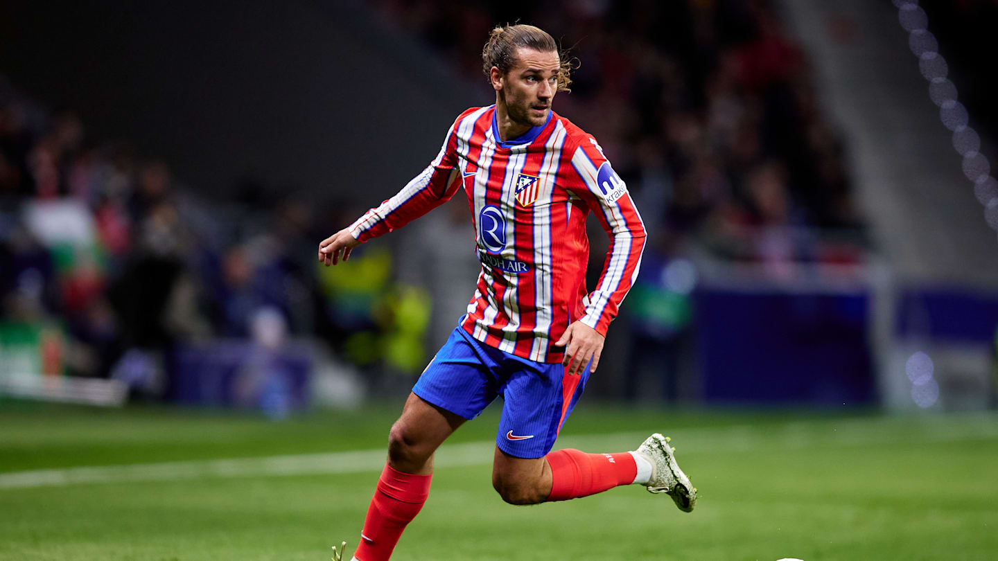 Griezmann in action on the field