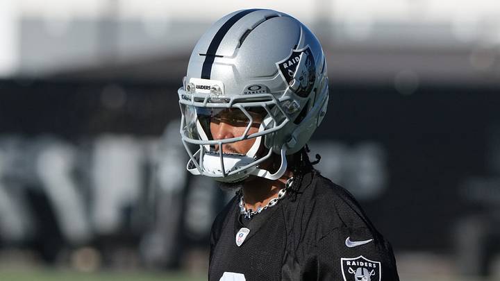 Las Vegas Raiders WR Jalen Nailor Las Vegas Raiders WR Jalen Nailor