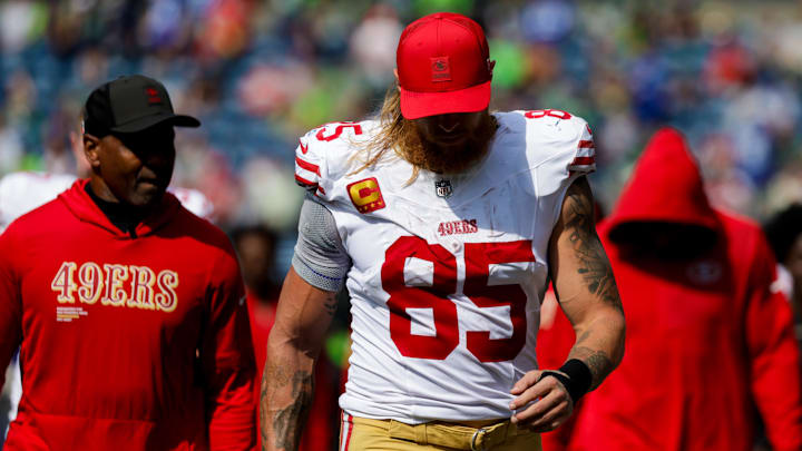 San Francisco 49ers tight end George Kittle (85). San Francisco 49ers tight end George Kittle (85).