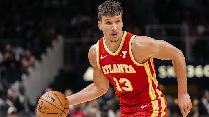 Atlanta Hawks guard Bogdan Bogdanovic