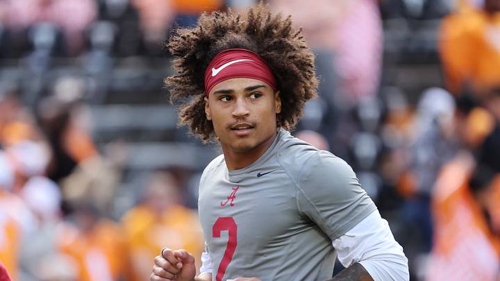 Oct 17, 2026; Knoxville, Tennessee, USA; Alabama Crimson Tide defensive back Zabien Brown (2) warms up before the game against the Tennessee Volunteers at Neyland Stadium. Mandatory Credit: Randy Sartin-Imagn Images Oct 17, 2026; Knoxville, Tennessee, USA; Alabama Crimson Tide defensive back Zabien Brown (2) warms up before the game against the Tennessee Volunteers at Neyland Stadium. Mandatory Credit: Randy Sartin-Imagn Images