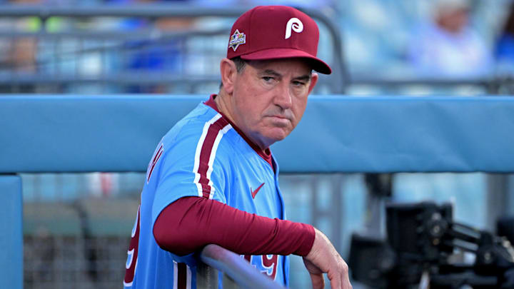 Former Philadelphia Phillies manager Rob Thomson.