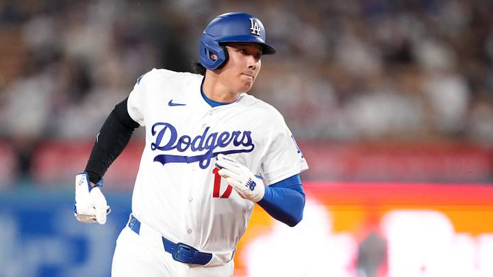 Sep 1, 2026; Los Angeles, California, USA; Los Angeles Dodgers pitcher Shohei Ohtani (17) runs to third base during the fifth inning against the St. Louis Cardinals at Dodger Stadium. Mandatory Credit: Kirby Lee-Imagn Images Sep 1, 2026; Los Angeles, California, USA; Los Angeles Dodgers pitcher Shohei Ohtani (17) runs to third base during the fifth inning against the St. Louis Cardinals at Dodger Stadium. Mandatory Credit: Kirby Lee-Imagn Images