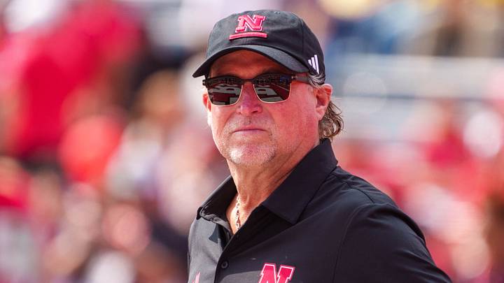 Nebraska offensive coordinator Dana Holgorsen Nebraska offensive coordinator Dana Holgorsen