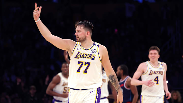 Los Angeles Lakers guard Luka Doncic on Mar 2, 2025.