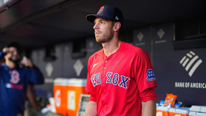 Aug 22, 2025; Bronx, New York, USA; Boston Red Sox pitcher Steven Matz (41) prior to the game against the New York Yankees at Yankee Stadium. Mandatory Credit: Gregory Fisher-Imagn Images Aug 22, 2025; Bronx, New York, USA; Boston Red Sox pitcher Steven Matz (41) prior to the game against the New York Yankees at Yankee Stadium. Mandatory Credit: Gregory Fisher-Imagn Images