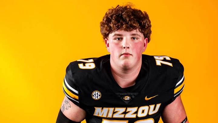 St. Edward offensive tackle Jack Marquard on an official visit to the University of Missouri. St. Edward offensive tackle Jack Marquard on an official visit to the University of Missouri.