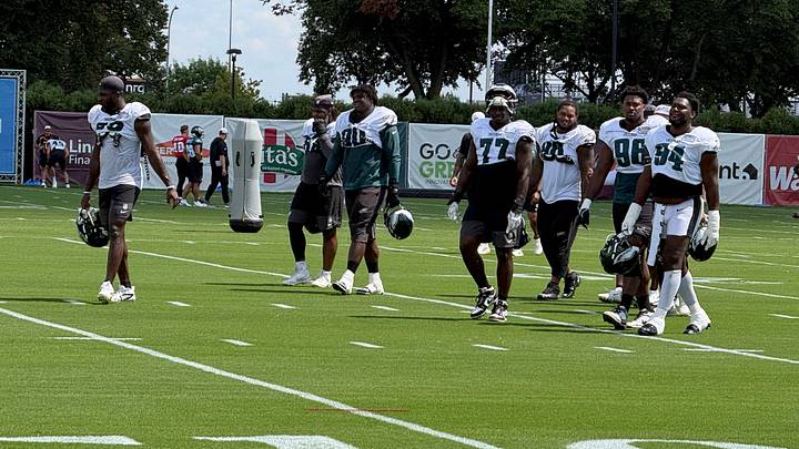 The Eagles had their final practice of training camp on Aug. 26, 206. The Eagles had their final practice of training camp on Aug. 26, 206.