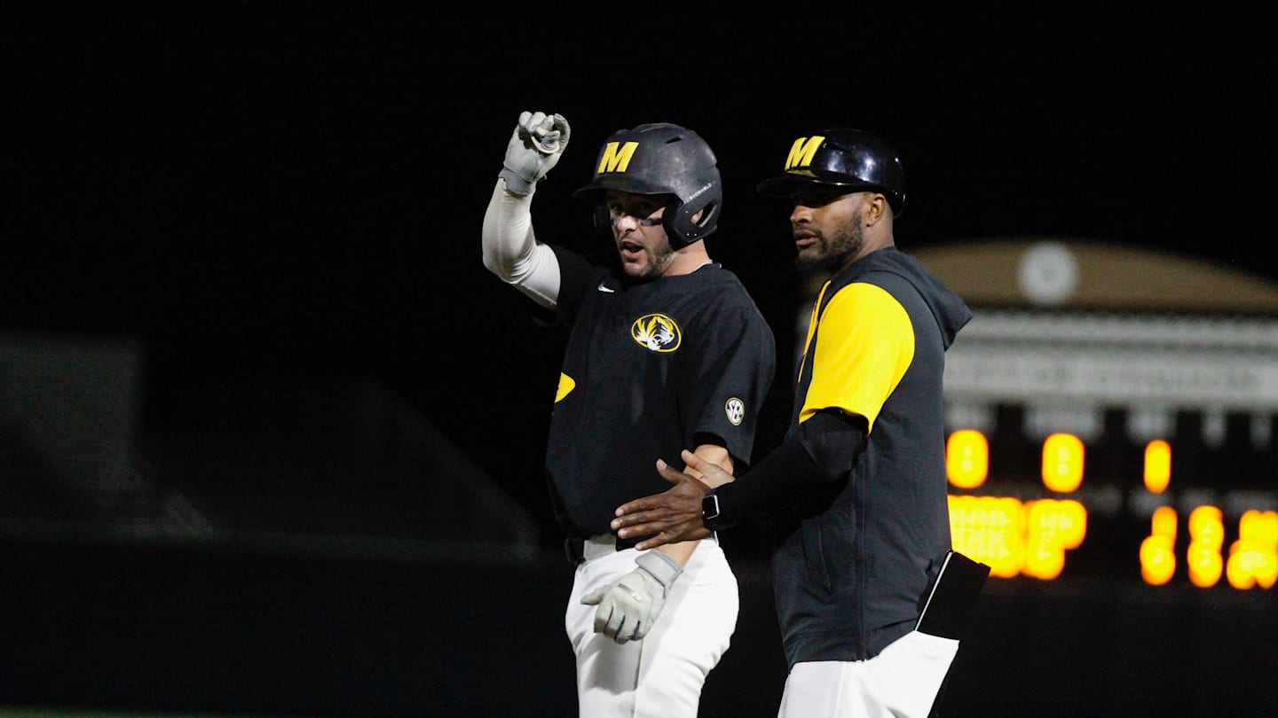 Mizzou Baseball's Fourth-Inning Heroics Not Enough in Loss to Kansas