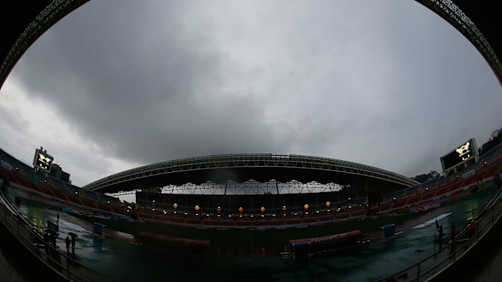 USA played at the Estadio Nacional in Costa Rica