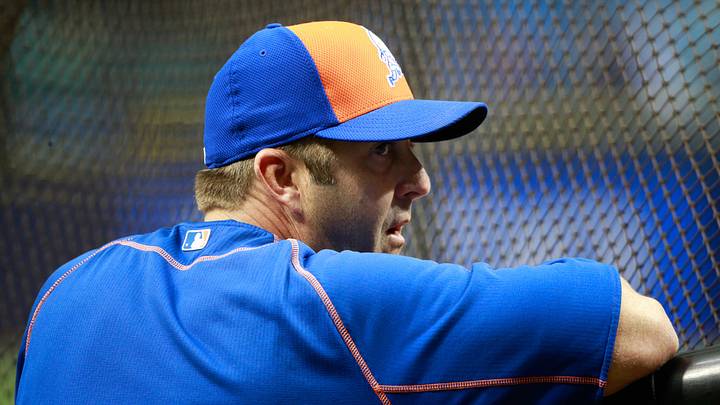 Aug 7, 2015; St. Petersburg, FL, USA; New York Mets hitting coach Kevin Long (57) prior to the game against the Tampa Bay Buccaneers at Tropicana Field. Mandatory Credit: Kim Klement-USA TODAY Sports Aug 7, 2015; St. Petersburg, FL, USA; New York Mets hitting coach Kevin Long (57) prior to the game against the Tampa Bay Buccaneers at Tropicana Field. Mandatory Credit: Kim Klement-USA TODAY Sports