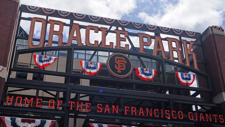 A general view outside Oracle Park before the game. Credit: Kelley L Cox-USA TODAY Sports A general view outside Oracle Park before the game. Credit: Kelley L Cox-USA TODAY Sports