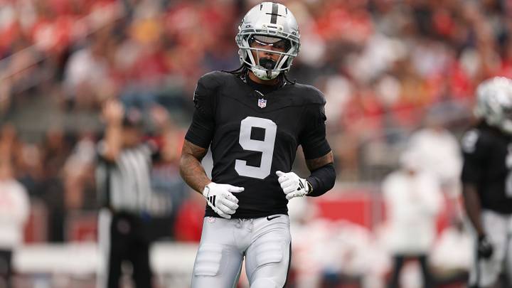  Las Vegas Raiders wide receiver Jalen Nailor 