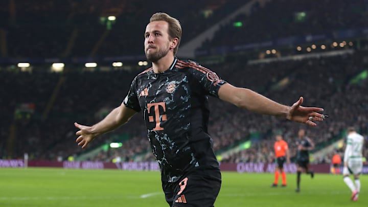 Harry Kane deixou o dele na Escócia