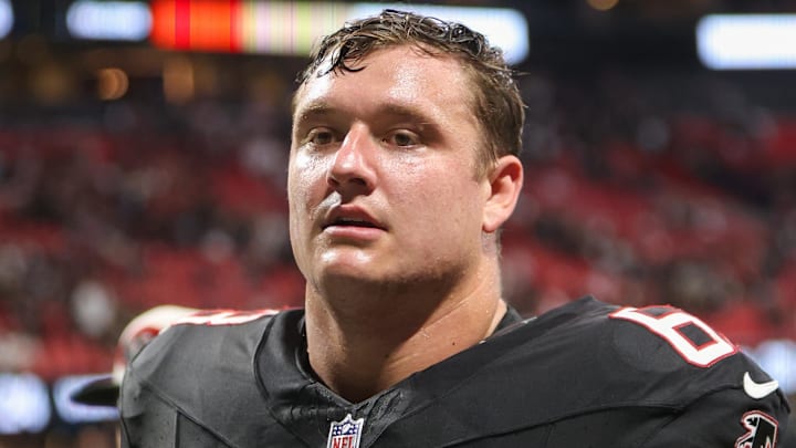 Atlanta Falcons guard Chris Lindstrom has earned Pro Bowl nods each of the past three seasons.