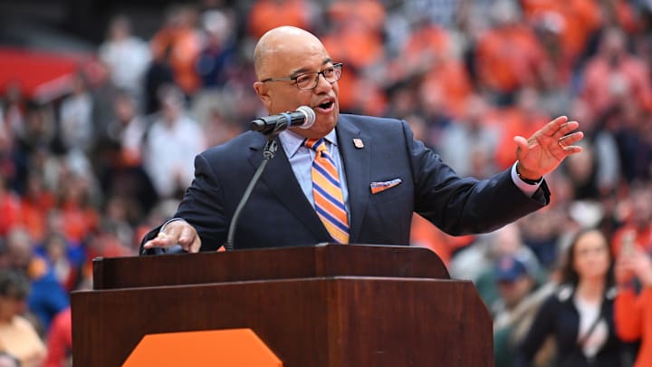 Famed broadcaster Mike Tirico, among others, has a lot of positive things to say about new SU athletics director Bryan Blair.