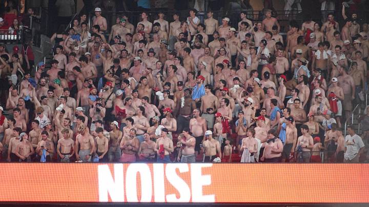 A group of shirtless fans took over a section of Busch Stadium during the Cardinals' walk-off win on May 15. 