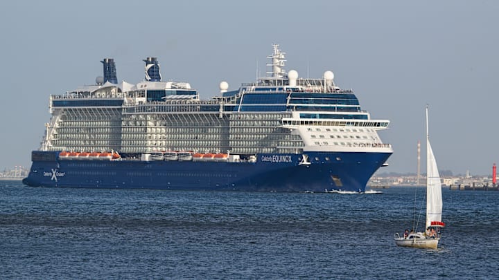 Royal Caribbean cruise on the water