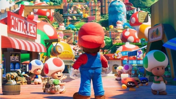 The Super Mario Bros. Movie in theaters April 7.