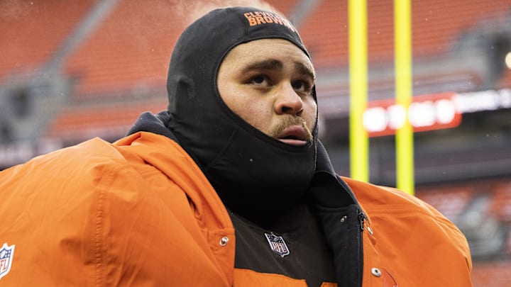 Cleveland Browns offensive tackle Jedrick Wills Jr. Cleveland Browns offensive tackle Jedrick Wills Jr.