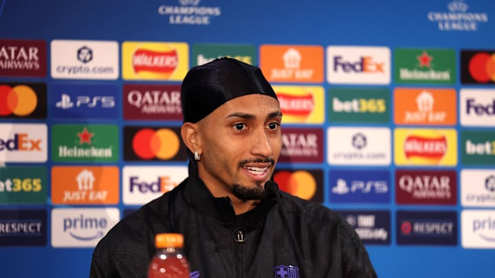 FC Barcelona Training Session And Press Conference - UEFA Champions League 2025/26 League Phase MD5