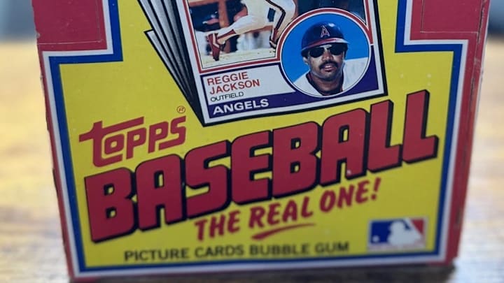 1983 Topps Baseball Box