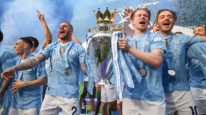 Manchester City ganhou a Premier League em 2023/24 e começou a nova temporada com título da Supercopa da Inglaterra