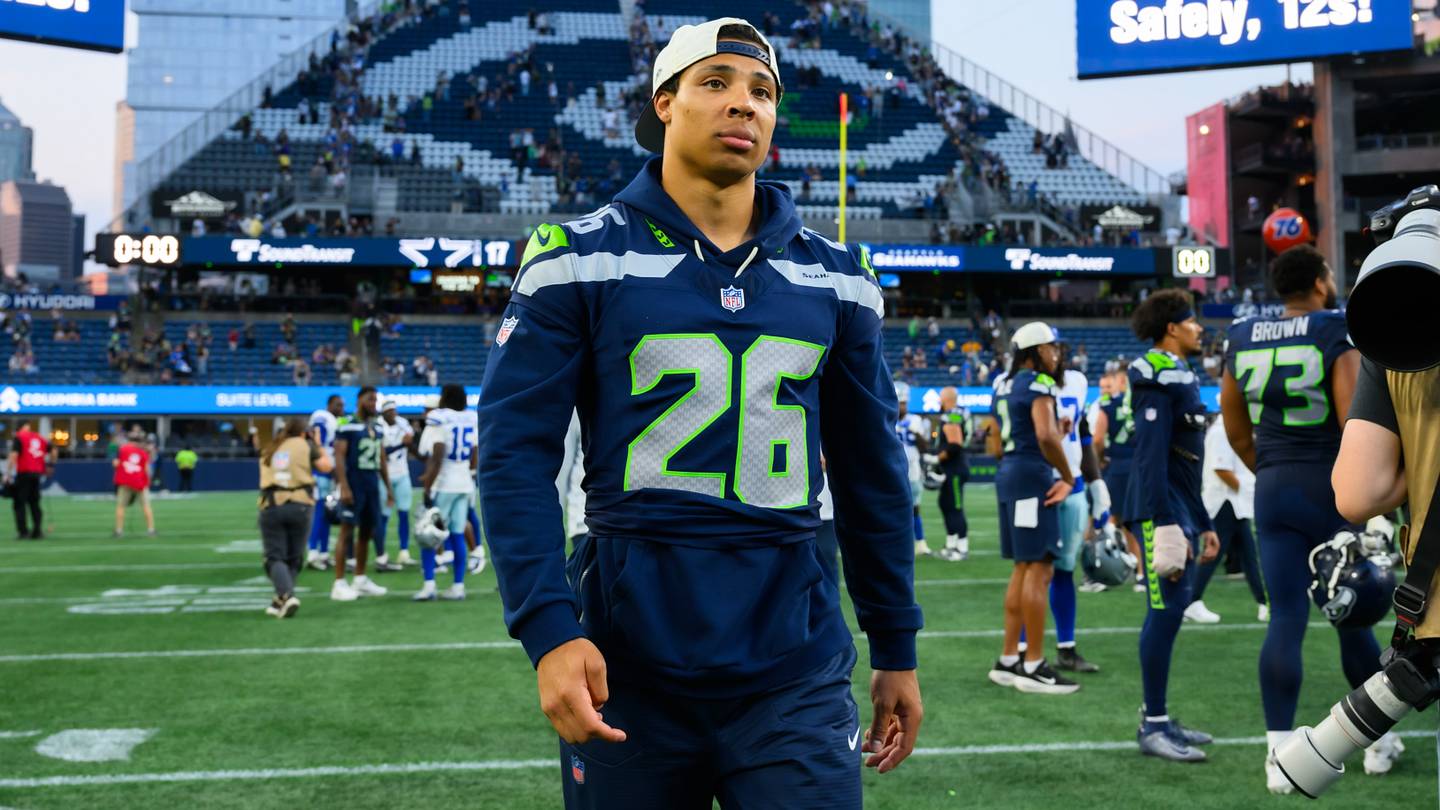 Cover art for Seahawks Get Positive Injury News on Zach Charbonnet