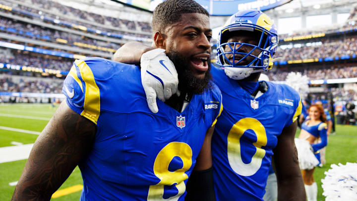 Los Angeles Rams Jared Verse, Byron Young