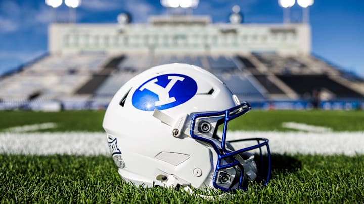 BYU football helmet