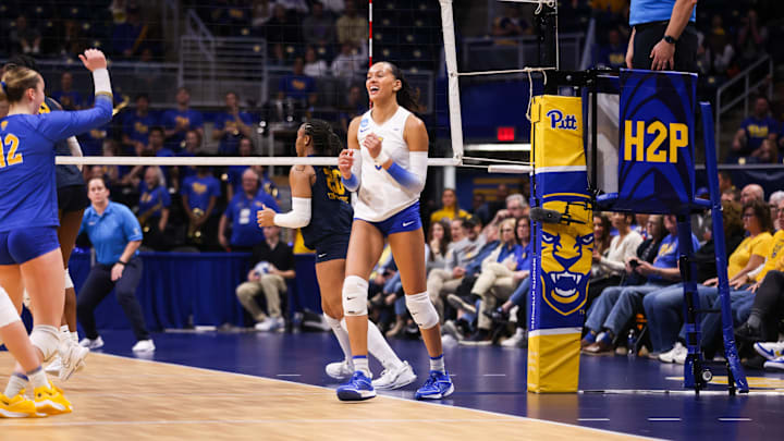 Pitt Volleyball Right Side Hitter Olivia Babcock 