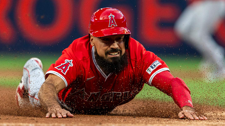 Los Angeles Angels v Toronto Blue Jays