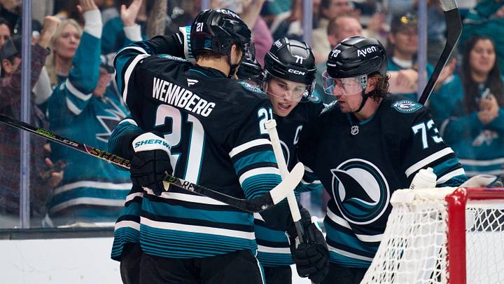 Macklin Celebrini and the Sharks are road underdogs in Dallas. Macklin Celebrini and the Sharks are road underdogs in Dallas.