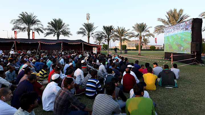 Everyone wants a glimpse of the World Cup.