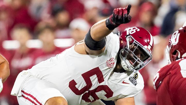 Alabama Crimson Tide offensive lineman Geno VanDeMark Alabama Crimson Tide offensive lineman Geno VanDeMark