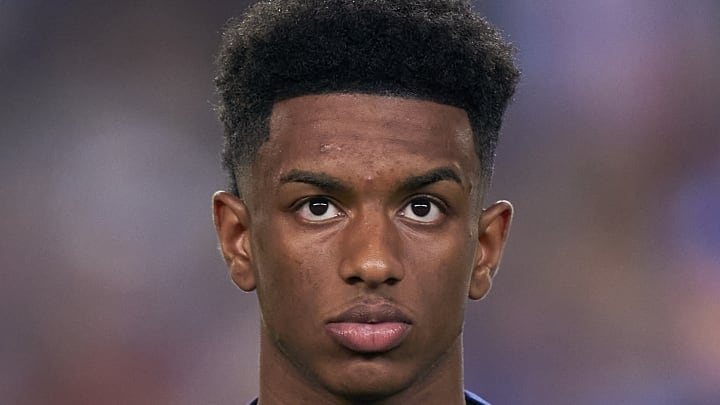 Alejandro Balde con el FC Barcelona