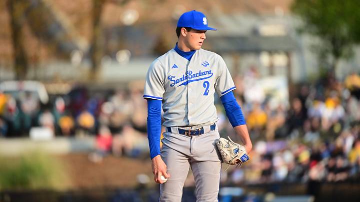 UC Santa Barbara Gauchos right-handed pitcher Jackson Flora (2) pitches during the game against the Southern Miss Golden Eagles at Pete Taylor Park in Hattiesburg, Miss., on Friday, Feb. 13, 2026. UC Santa Barbara Gauchos right-handed pitcher Jackson Flora (2) pitches during the game against the Southern Miss Golden Eagles at Pete Taylor Park in Hattiesburg, Miss., on Friday, Feb. 13, 2026.