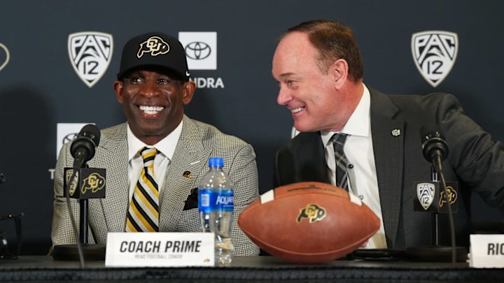 Phil DiStefano said that Deion Sanders' Colorado football hiring was all Rick George