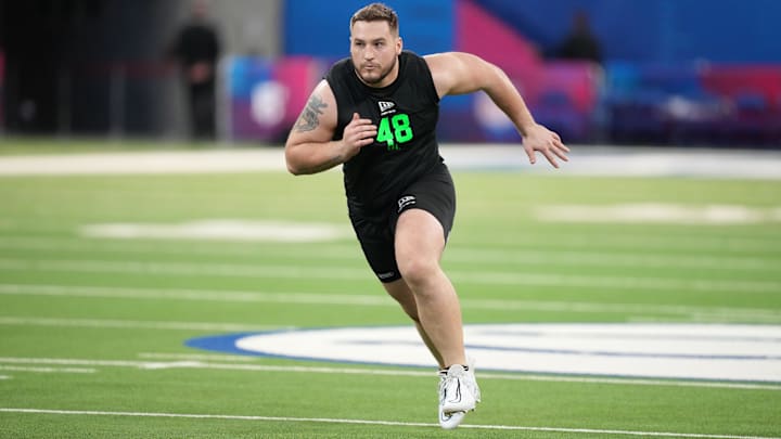 Iowa offensive lineman Beau Stephens.