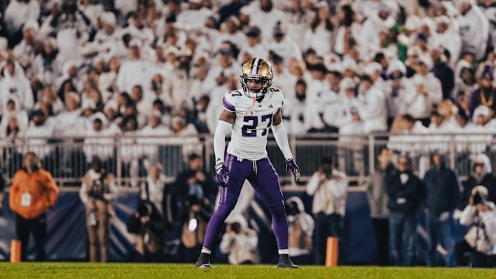 Vince Holmes blends into Penn State's White-Out crowd.