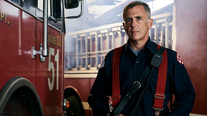 What is Christopher Herrmann's rank going into Chicago Fire season 13?
